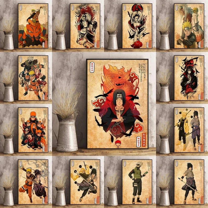 Japan Lifestyle - Cartaz de Anime Naruto japonês, Arte