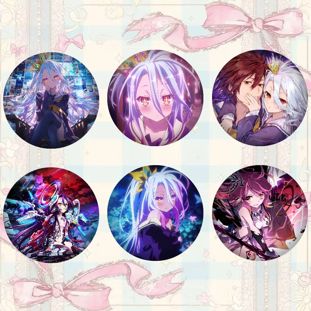 Japan Lifestyle - Broches de Metal Anime NO G-GAME