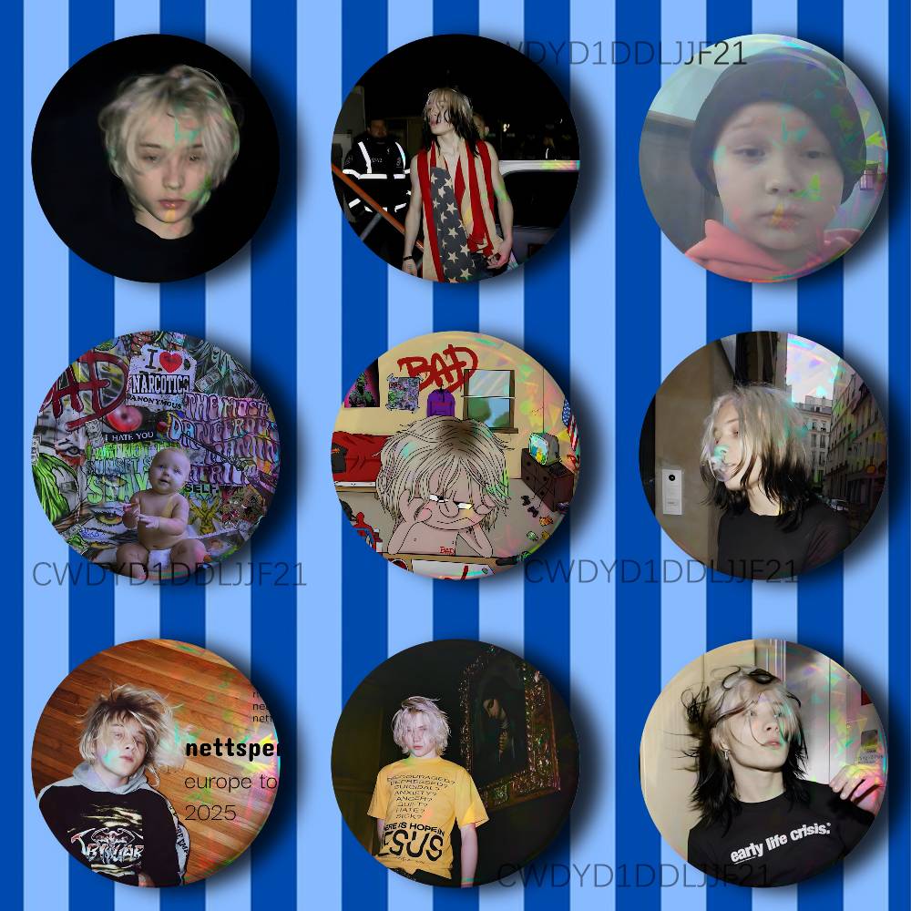 Japan Lifestyle - Broche Criativo N-Nettspend: Emblema para Decoração