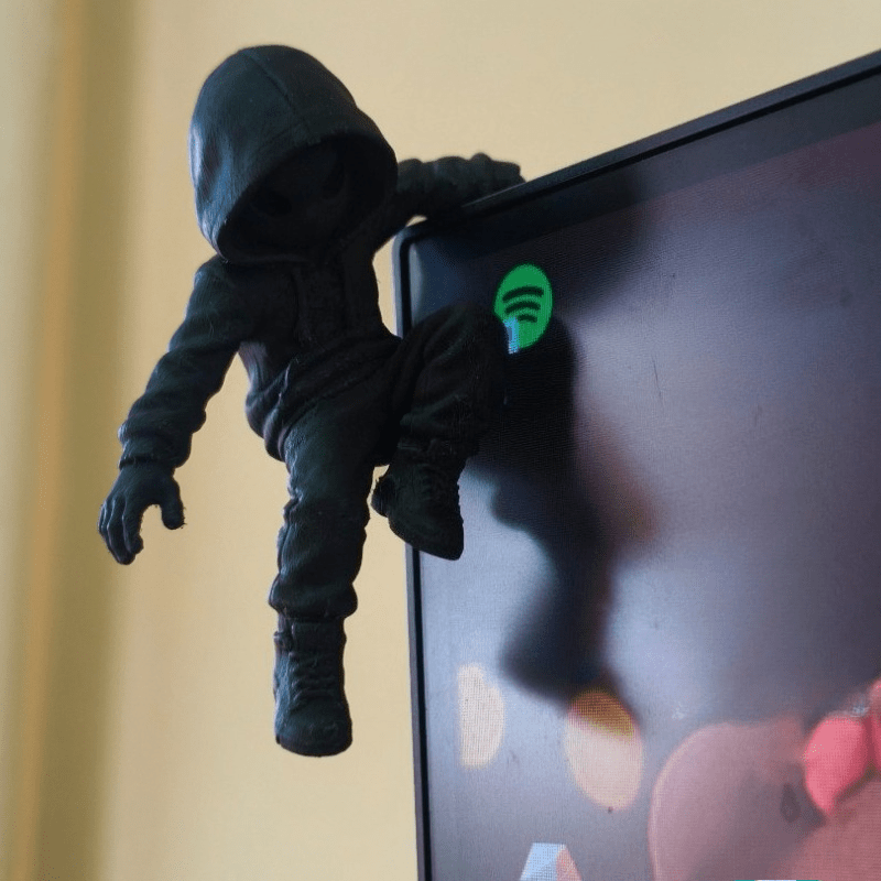 Japan Lifestyle - Mini Estátua Alienígena com Capuz, Impressão