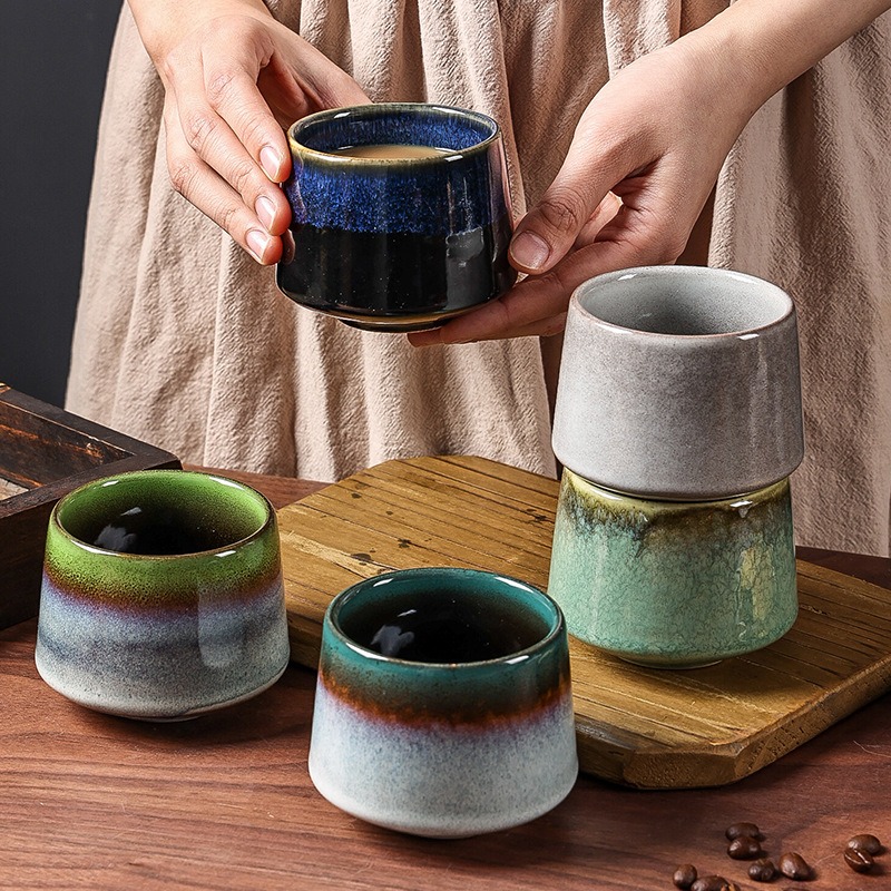 Lifestyle Of Japanese - Copos de cerâmica japonês grés porcelana