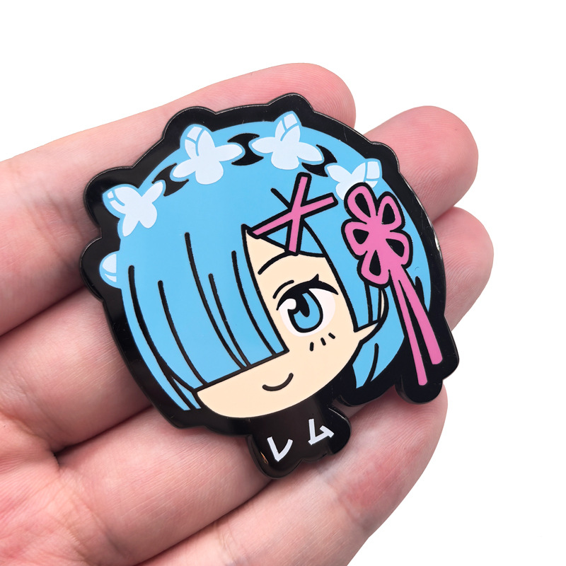 Emblemas de Metal Ram Rem Anim - Japan Lifestyle avaliação e preço