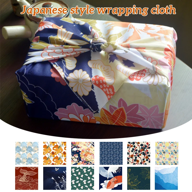 Pano Japonês Furoshiki 70x70cm - Furoshiki Wrap Cloth avaliação e preço
