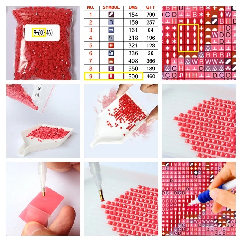 Diy diamante strass pintura do - Lifestyle Of Japanese avaliação e preço