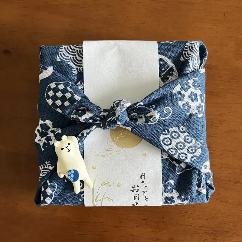 Pano Japonês Furoshiki para Em - Furoshiki Wrap Cloth avaliação e preço