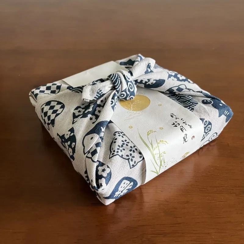 Pano Japonês Furoshiki para Em - Furoshiki Wrap Cloth avaliação e preço