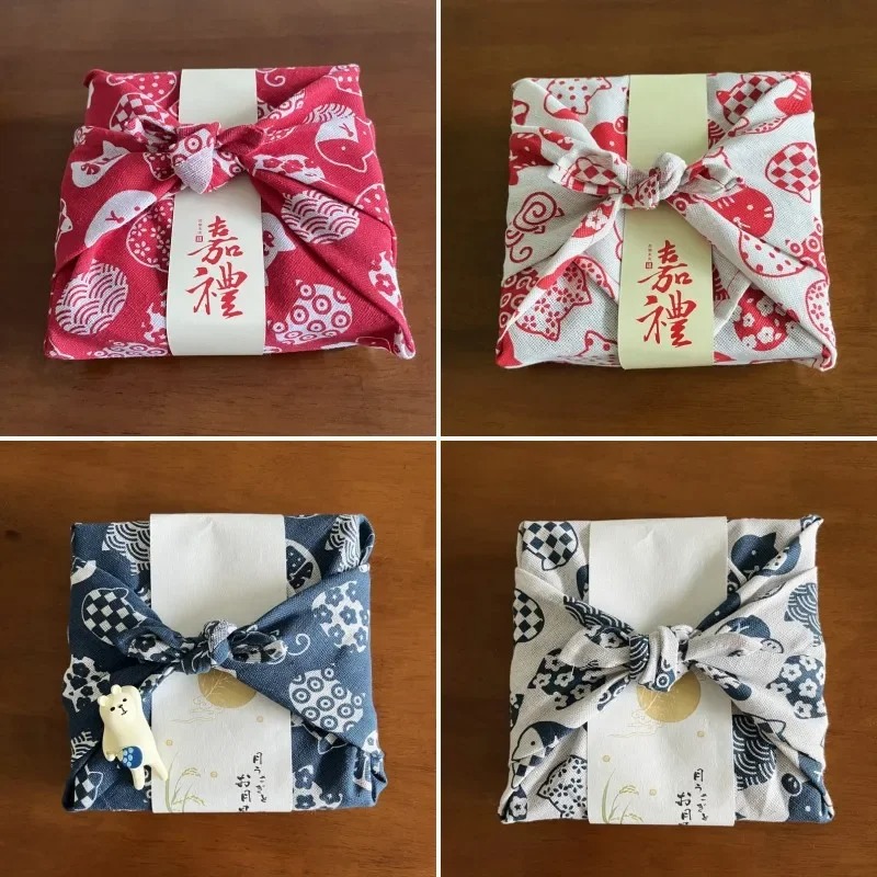 Pano Japonês Furoshiki para Em - Furoshiki Wrap Cloth avaliação e preço