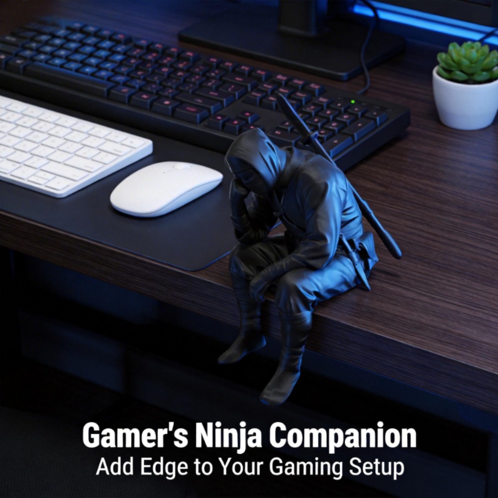 Estátua de Ninja Japonês Senta - Japan Lifestyle avaliação e preço