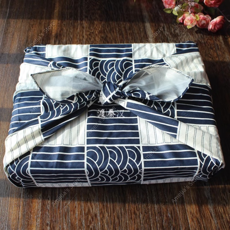 Estilo japonês furoshiki pano  - Furoshiki Wrap Cloth avaliação e preço