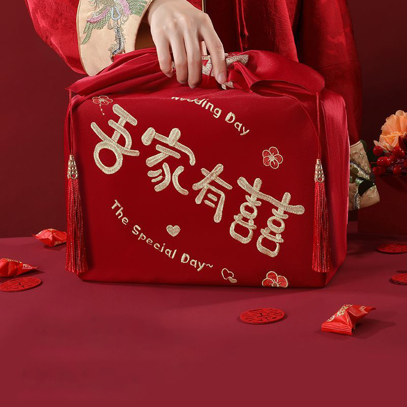 Lenço vermelho estilo chinês f - Furoshiki Wrap Cloth avaliação e preço
