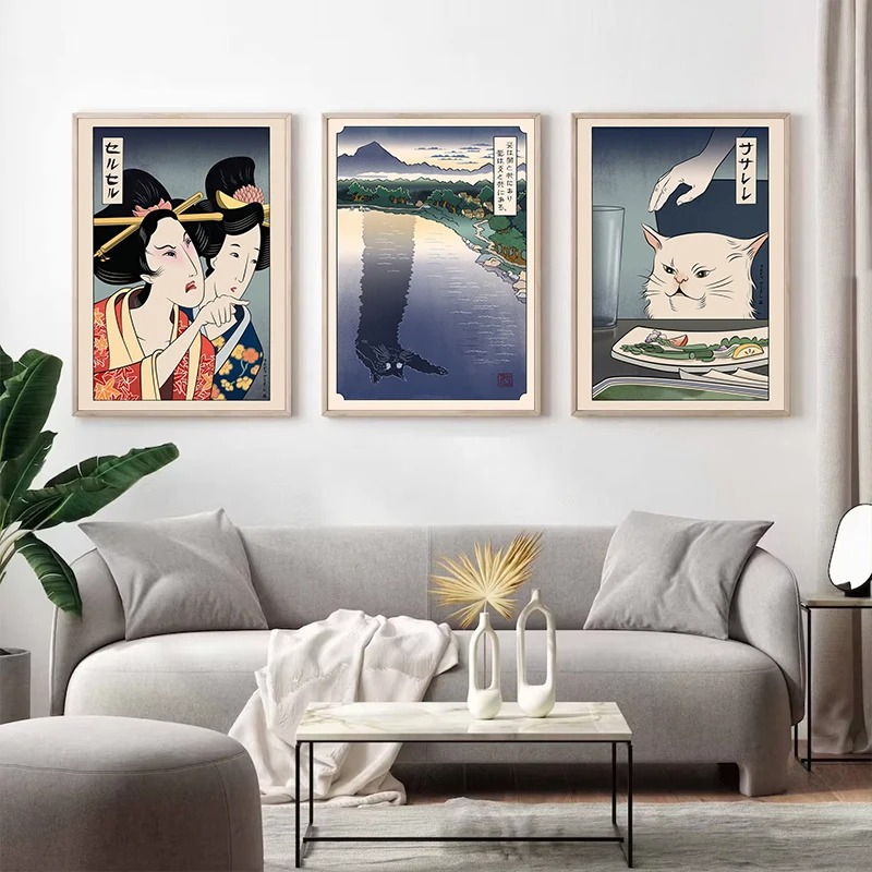 Japonês ukiyoe estilo cartaz i - Japanese Women Lifestyle avaliação e preço