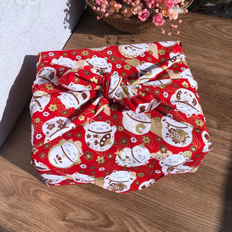 Furoshiki tradicional japonês  - Furoshiki Wrap Cloth avaliação e preço