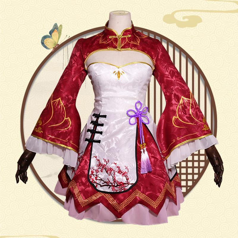 Rem ram cosplay cheongsam anim - Japanese Women Lifestyle avaliação e preço